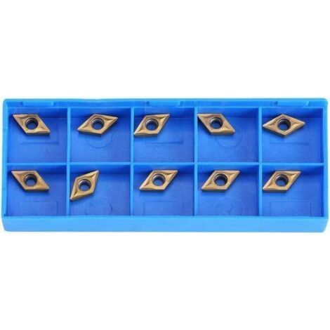 PA Plaquettes de Tournage Carbure Tungstène DCMT070204 Insert CNC Revêtement Multicouche (1/4)