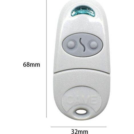 FOREHILL  Télécommande Universelle Portail, Came Top 432NA Telecommandes Portatives 433, Compatibles avec télécommande de Porte et de Garage Top432EV/432/432EE/432A/432M/432S T432/CAME 432,433.92MHz(B