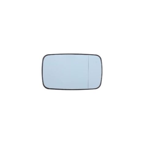 Vetro specchietto retrovisore destro riscaldato blu di ricambio per BMW Serie 3 (E46) 1998–2005 E46 Vetro specchietto laterale destro Lente specchietto riscaldato