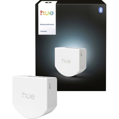 Philips Hue Module de Interrupteur mural Module de Commutation (Blanc) pour 1 canal (1/5)