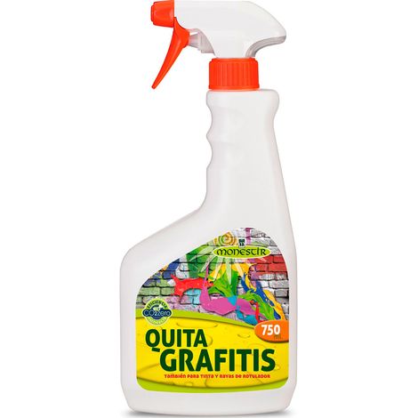 MONESTIR GH008JN Quitagrafitis Marcas De Goma Restos De Pintura y Rayas De Rotulador 750 ml - ref: GH008JN