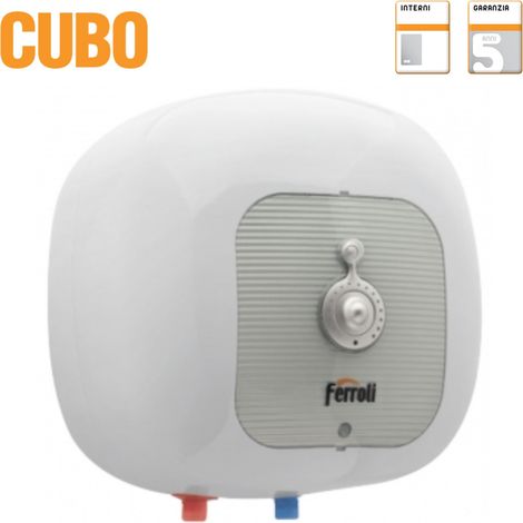 Scaldabagno Elettrico Ferroli Cubo SG 30 (Sopralavello) 30 Litri Novità