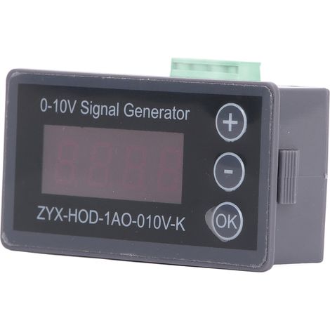 Générateur de signaux de tension 0-10 V réglable, simulateur analogique de tension haute précision 15-28 V CC