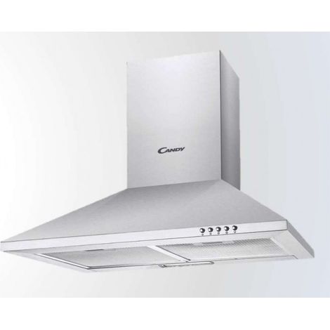 Campana Decorativa Candy CCE117/1X 70 cm 305 m3/h Inox (1/3)