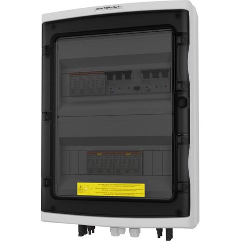 Solar Anschlusskasten PV AC DC 1000V 2-String B16 25A 300mA Mersen Doktorvolt 4548 (1/2)