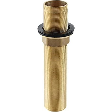 Kit de fijación de poste largo, tornillos antiaflojamiento de cobre, soporte para grifo de agua fría/caliente, grifo monomando para cajón de verduras, rosca elevada, accesorios de fontanería, kit de c (1/5)