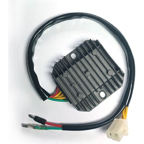 Silicone charging voltage regulator for motorcycles, compatible with Honda CA125 Rebel 125 (1995-2000) (1/4)
