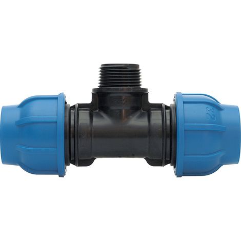 1PZ PL RACCORDO NYLON TEE MASCHIO 25X1/2MX25 MM (1/2)