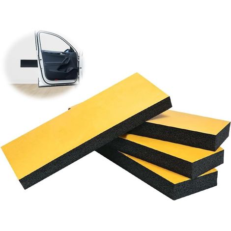 4 Pièces Mousse Protection Garage, 4 Protection Murale de Garage, 30 x 10 x 3 cm Mousse Autocollante Protection Murale Garage, Protection Portiere Voiture Autocollante, pour Voiture, Garage (1/5)