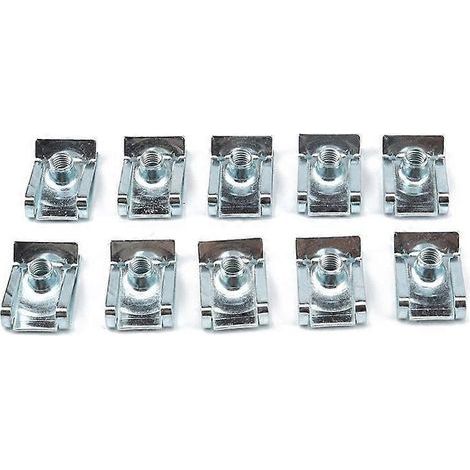 Écrou de cheminée UClips amélioré pour motos et voitures M4-M5-M6-M8 en acier inoxydable (1/5)