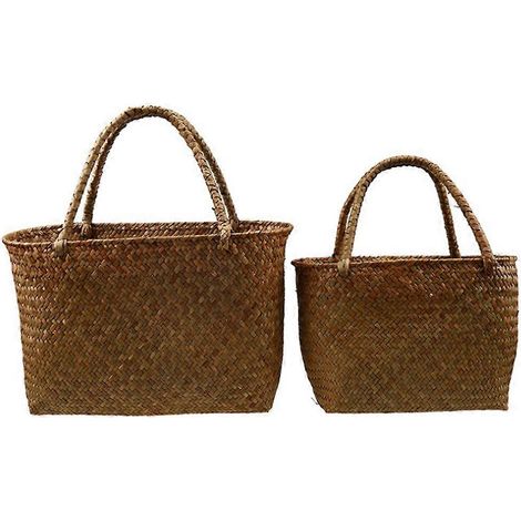 Panier tressé fait main pour plantes succulentes, pot de fleurs pour la maison (taille L) (1/4)