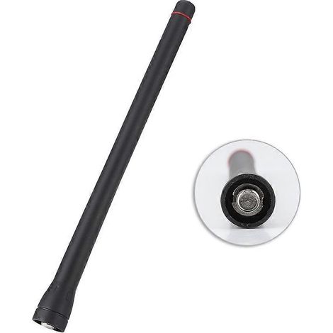 Antenne radio VHF pour talkie-walkie compatible avec ICOM IC F3 F11 F14 F15 F16 F33 (1/3)
