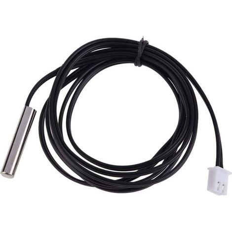 Sonde de température 1M haute précision NTC 10K / B3435 résistant à l'eau sonde de température de câble de thermistance (1/5)