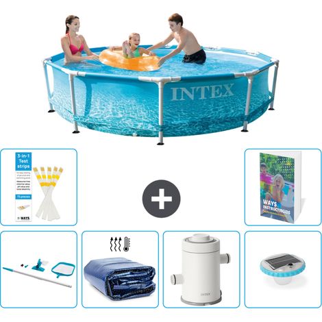 Frame Pool Rund - 305x76 cm - 7-teilig S131