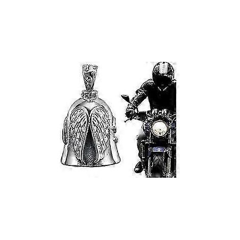 Cloche de moto, clochette de motard, clochette porte-bonheur compatible avec les motos, clochette ange 5D pour moto, Lu [jkw] (1/5)
