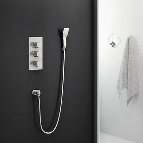 Crochets de luxe, sans perçage, adhésif puissant, pour entrées, clés, salle de bain, porte-serviettes et patères, argent transparent. (1/5)