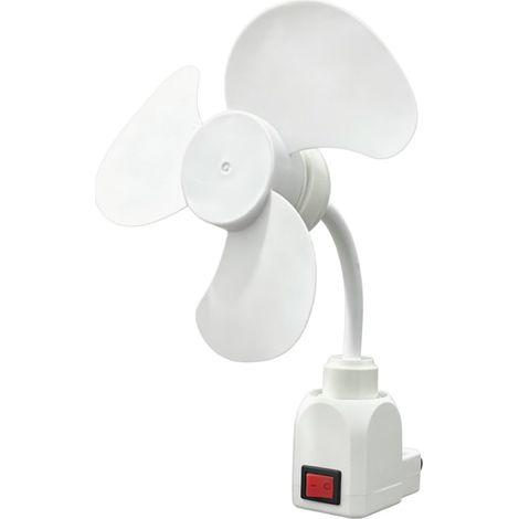 Ventilateur flexible tuyau USB prise 3 broches mini ventilateur aromathérapie silencieux chambre cuisine bureau maison été compact (1/5)