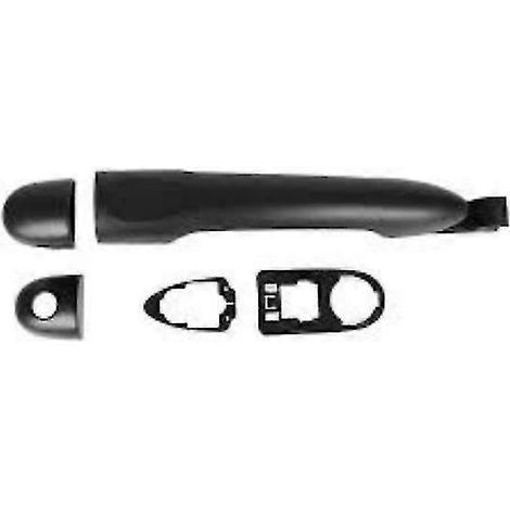Poignée d'ouverture de porte extérieure argentée pour Renault Fluence OE 806B02596R - Pièces détachées automobiles de haute qualité - Poignées de porte intérieures noires (lot de 2) (1/5)