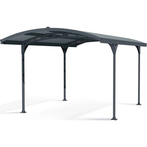 Carport Atlas 5000 Solar - Polycarbonate - L494.5 x W287.5 x H239 - Grey