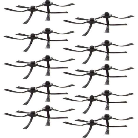Lot de 20 brosses latérales pour AMIBOT Animal H2O (10 paires)-DOU