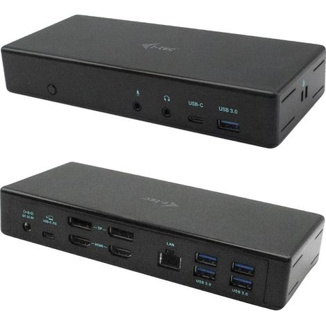 i-tec USB-C Quattro Display Docking Station with Power Delivery 85 W (1/5)