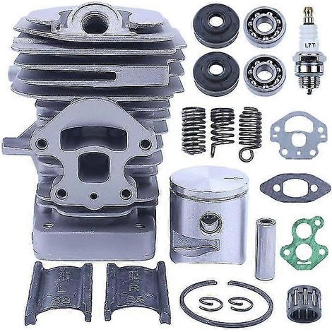 Piston de cylindre 39 mm pour tronçonneuse Husqvarna 235 236 240, joints de bougie d'allumage (1/4)
