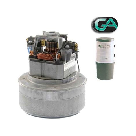 Moteur 1000 W pour les centrales d'aspiration Général d'aspiration GA 100 et GA 150 Fabrication centrale avant 1998, Générale d'Aspiration 31052010 (1/3)