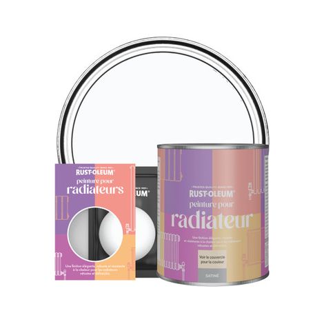 Peinture pour Radiateur, Finition Satinée - Glacier (1/2)