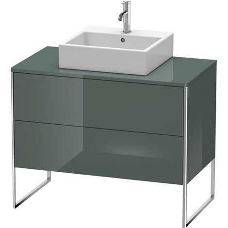 Meuble sous-vasque XSQUARE 778x1000x548mm Gris Doloaveci brillant (1/2)