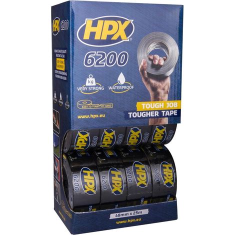 PRÉSENTOIR DE COMPTOIR RUBAN ADHESIF TOILE 12 X CB5025 HPX