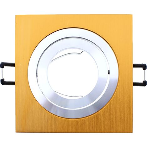 Foco empotrable CLASSIC cuadrado cobre. Wonderlamp (1/4)
