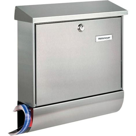 BURG-WÄCHTER Buzón Amrum-Set 38670 Ni H.420mm B.377mm T.115mm VA DIN C4 - 38670 NI (1/2)