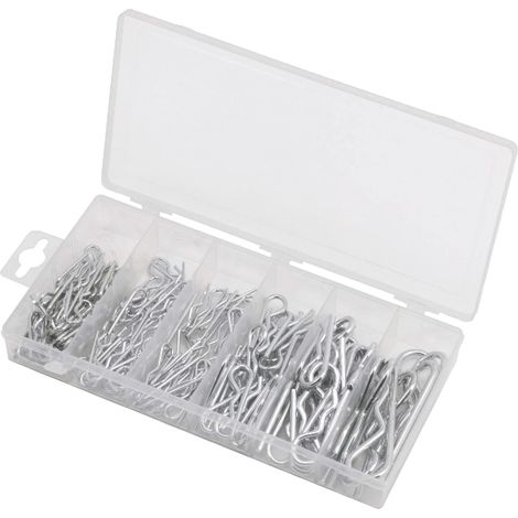 Copiglie R Clip Assortite in Confezione da 150 Pezzi (1/2)