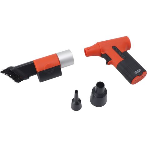 Ventilateur Turbo Jet 120 000 tr/min, puissant, portable, mini-dépoussiéreur pour poils d'animaux, séchage et rafraîchissement pendant le sport, rouge (1/5)