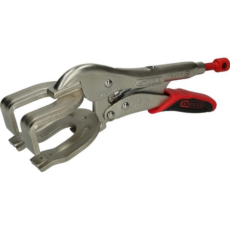 KS Tools 115.2078 Schweiß-Gripzange mit Easy-Release, 45mm, L=220mm (1/5)