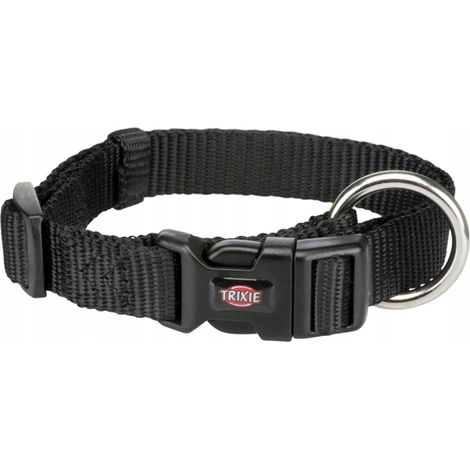 Trixie Verstellbares Hundehalsband 22-35 cm / 10 mm Schwarz XS/S (1/2)