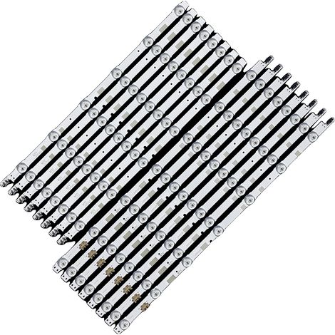 LED-Hintergrundbeleuchtungsstreifen, 1024 mm Länge, 13 LED-Perlen, 3 V Spannung, kompatibel mit mehreren TV-Modellen, Paket enthält 16 Stück (1/5)