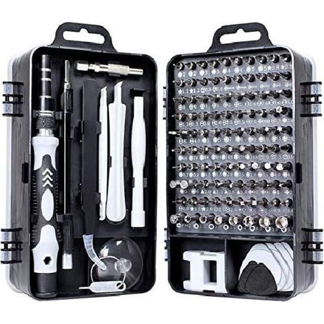 [JAMAIS UTILISÉ] 15 en 1 Mini Set Tournevis Precision Kits Tools,Petit Boite Tournevis Torx Informatique Demontage Pc Portable (1/4)