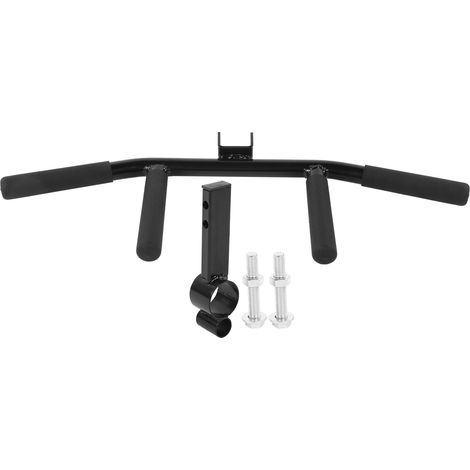 Barre de tirage T-bar pour rame, accessoire de musculation polyvalent, renforcement du dos et des bras, double poignée ajustable, salle de sport. (1/5)