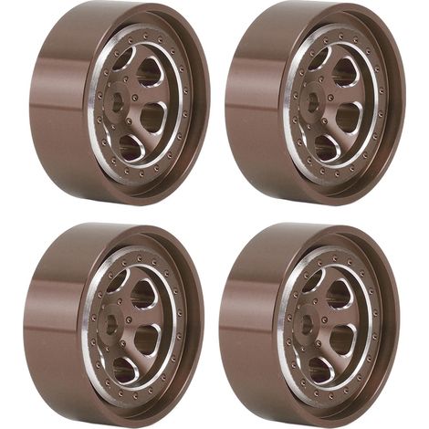 Jantes alliage 1,3 pouces pour Traxxas TRX4M 1/18 - 4 pièces - Crawler RC - Bronze (1/5)