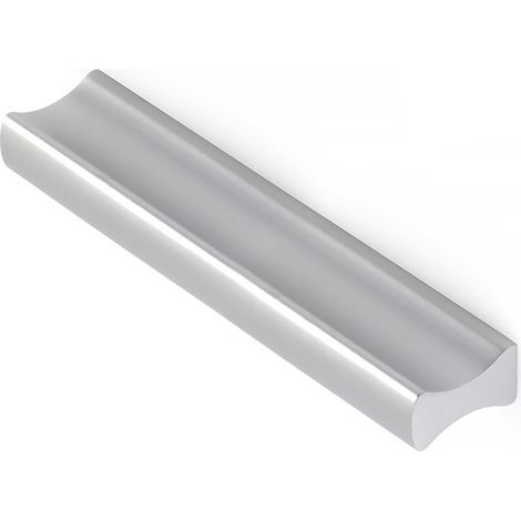 Poignée De Meuble En Aluminium, Modèle 2279, Finition Anodisée Mate, 64 Mm, Blister 4 Unités