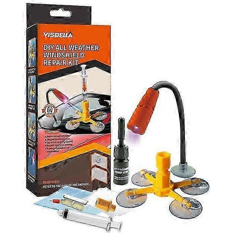 Outils de réparation de pare-brise et liquide de réparation pour pare-brise de voiture (1/4)