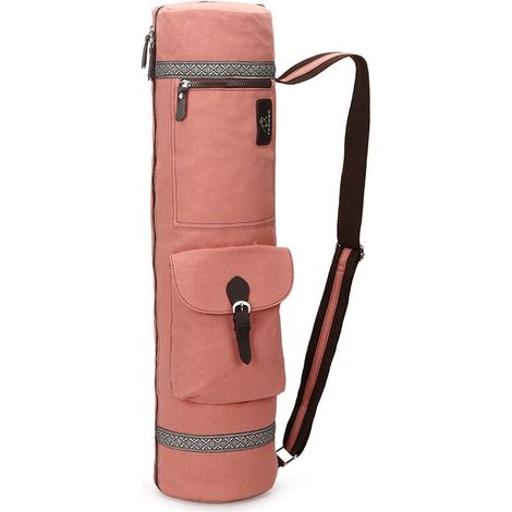 Sac de tapis de yoga robuste avec poignée de transport réglable, sac de yoga pratique pour transporter votre tapis en toute sécurité