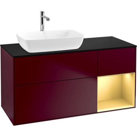 Villeroy & Boch F812HFHB Meuble sous-lavabo Finion F81 (1/2)