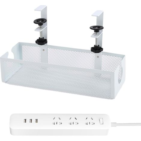 Untertisch Ablage Bohrfreier Kabel Organizer Kabelorganizer
