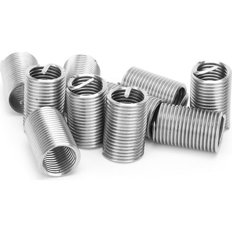 10 pièces douilles filetées réductrices mâle-femelle réparation acier inoxydable fixation M16x2x2.5D (1/5)
