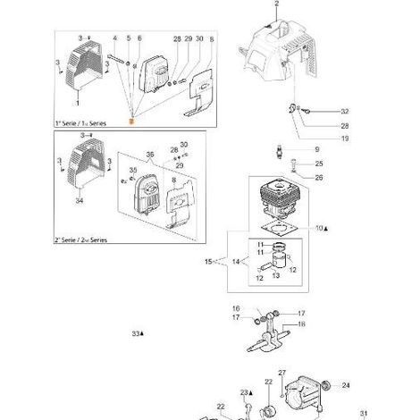 ORIGINAL EMAK SCHALLDÄMPFER-KIT 61330126R