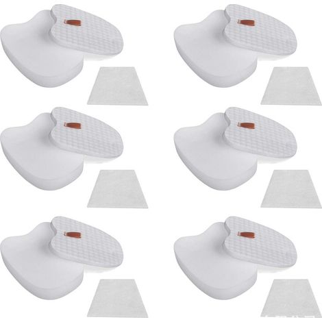 Kit de 6 filtres pour aspirateurs Shark Rocket DuoClean HV380, HV380C, HV380W, HV383 et HV384Q, préfiltres inclus. - AquaForge (1/5)