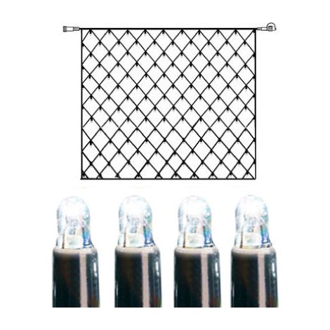 System LED "LED Lichternetz 3x3m" 192 LED´s, kaltweiß, IP44 (1/5)