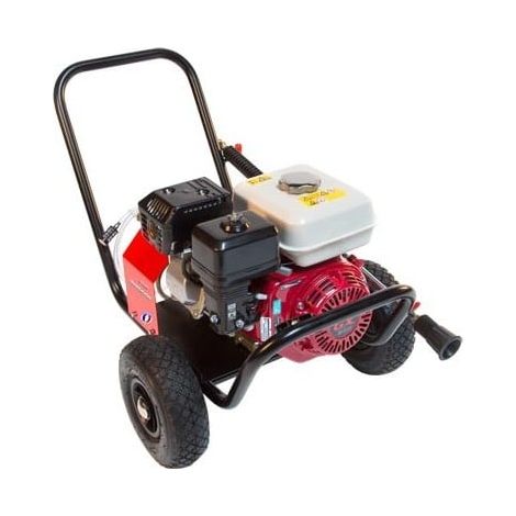 Nettoyeur haute pression thermique essence 180 bar – Moteur Honda 6.5 CV – Débit 720 l/h – Pour nettoyage façades et chantiers – Dimaco